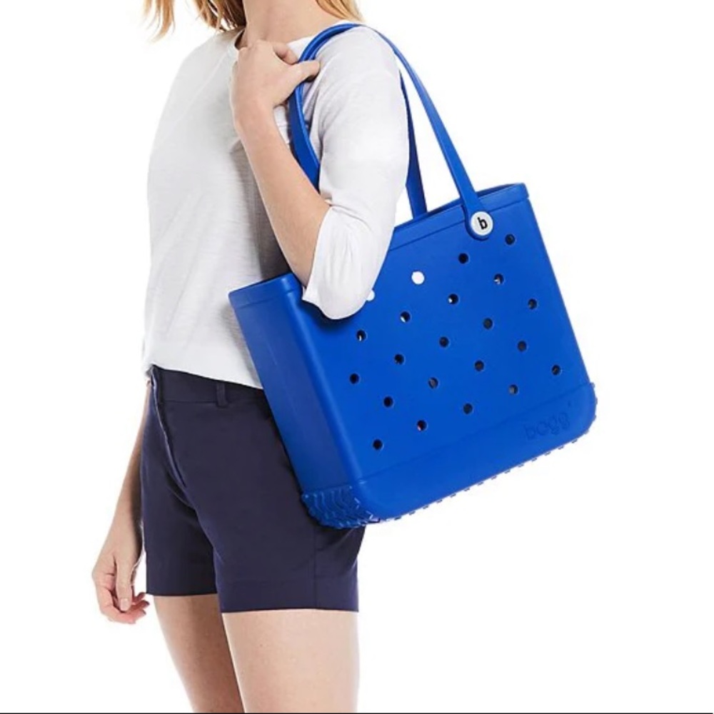 Baby Small Bogg Bag Tote in Blue Eyed/Royal Blue. New Original tote. - Picture 10 of 12